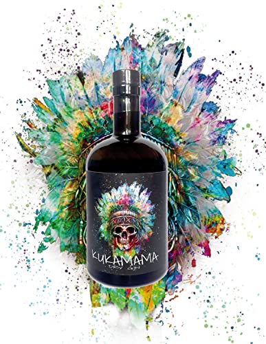 Kukamama Black - Dry Gin I 40% I 0,5l (Zitrus, 0.5 l) von Kukamama