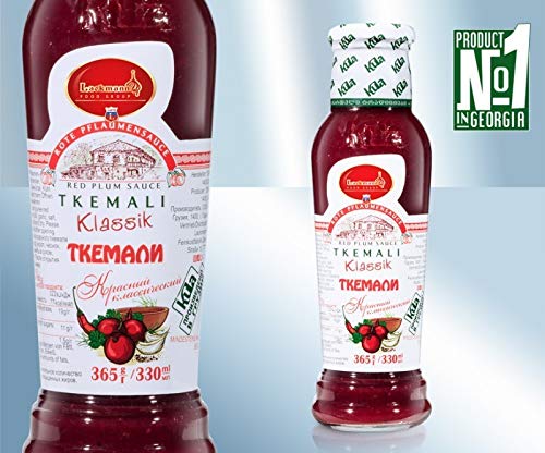 Rote Pflaumensause"Tkemali" 330ml KULA Klassik von Kula