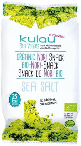 KULAU Bio-Nori-Snack SEA SALT 2 x 4 gr von Kulau