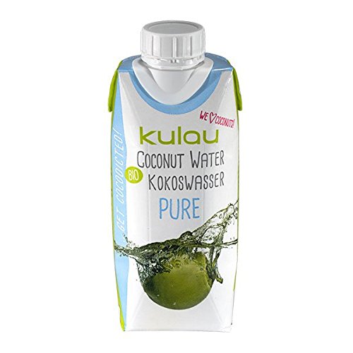 Kulau Bio-Kokoswasser Pure, 4er Pack (4 x 330 ml) von Kulau