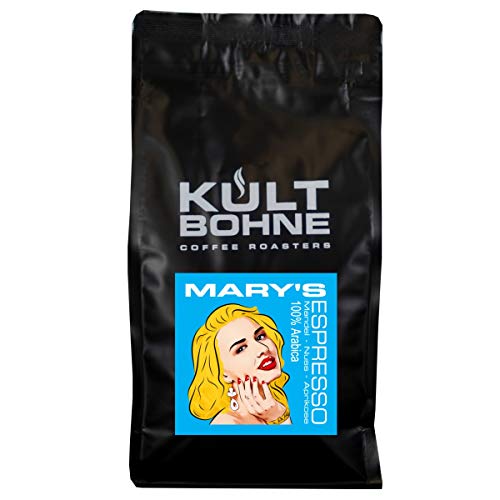 Kultbohne, Mary's Espresso g, Koffeinhaltig, 500 gramm von Kultbohne