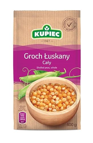 Kupiec Erbsen geschält ganz /// Groch luskany caly 400g von Kupiec