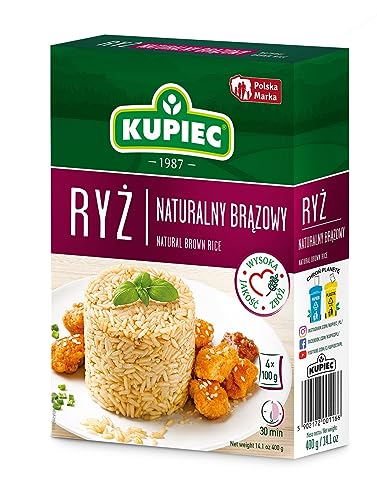 Kupiec Natürlicher Brauner Reis 400g von Kupiec