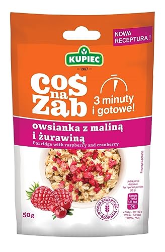 Müsli mit Himbeere-Cranberry "Cos na Zab Malinowo-Zurawinowa" 50g Kupiec von Kupiec
