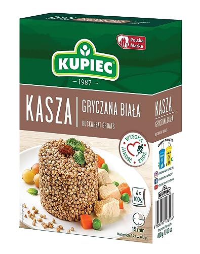 Weißer Buchweizen ''Kasza Gryczana Biala'' 400g Kupiec von Kupiec