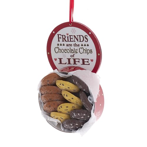 Kurt Adler Friends are The Chocolate Chips of Life Keksbox, Ornament, 10,8 cm von Kurt S. Adler