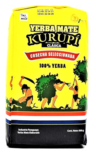 Mate Tee Kurupi Clásica 500g | Paraguya mate-tee loose leaf 0,5kg von Kurupi