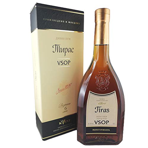 Divin Dvm Brandy Tiras 6 Jahre Reifezeit 0,5L Kvint Weinbrand VSOP von GREAT BRITISH TRADING LIMITED