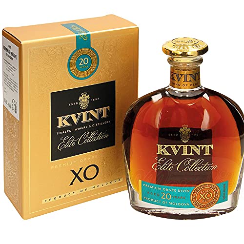 Kvint Weinbrand XO 20 Jahre Reifezeit 0,5L moldawischer Brandy von Kvint