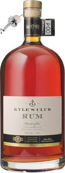 Kyle's Club Rum 40% vol. 4,5 l von Kyle's Manufaktur