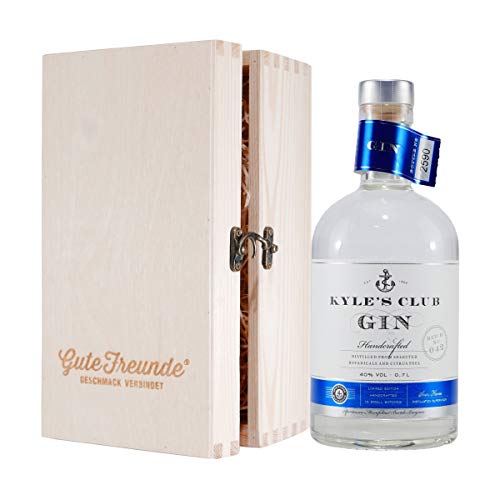 Kyle's Club Gin mit Geschenk-Holzkiste von Kyle's Club