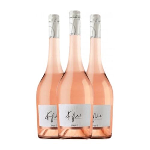 Kylie Minogue Rose Côtes de Provence Jung 75 cl Rosé-Wein (Karton mit 3 Flaschen von 75 cl) von Kylie Minogue