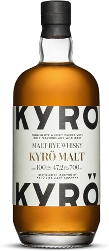 Kyrö Malt Rye Whisky 47,2% vol. | Finnischer Roggenwhisky | 0,7 Liter | Kyrö Distillery von Kyrö