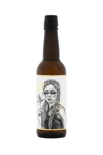 L'Abella Mel - Trockener Met - Honigwein – Natürlicher handwerklicher Likör von der Costa Blanca, Spanien | Fermentiertes Getränk mit Ancestral Formula auf Basis von Honig Glutenfrei. 500 ml von L'ABELLAMEL