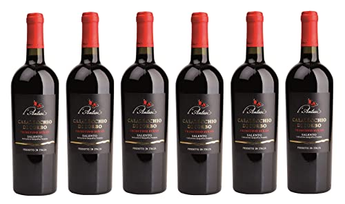 6x 0,75l - 2021er - L'Antesi - Casalécchio di Sorbo - Salento I.G.P. - Apulien - Italien - Rotwein trocken von L'Antesi