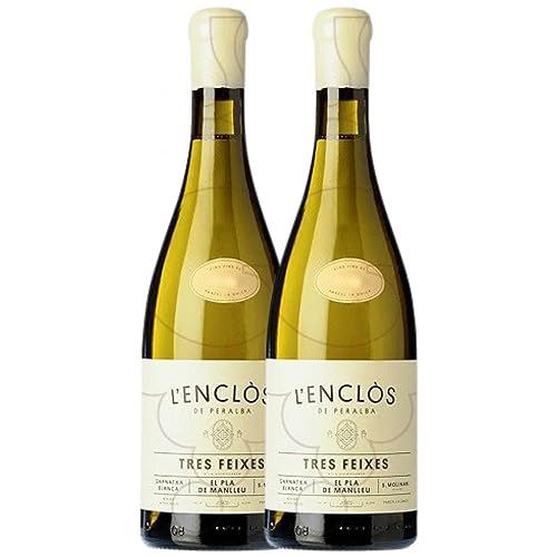 L'Enclòs de Peralba Tres Feixes Grenache Weiß 75 cl (Schachtel mit 2 Flaschen von 75 cl) von L'Enclòs de Peralba