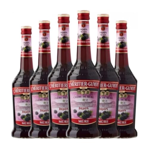 Cremelikör L'Heririer-Guyot Crema de Moras 70 cl (Karton mit 6 Flaschen von 70 cl) von L'Heririer-Guyot