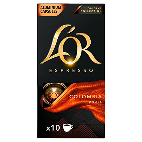 L'OR Espresso Colombia Intensity 8 Aluminium-Kaffeekapseln x10 von L'OR
