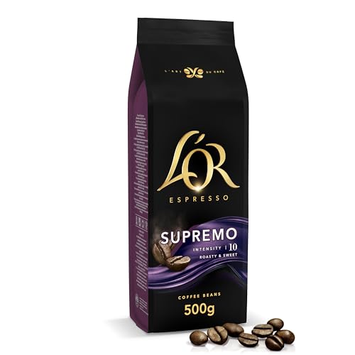 L'OR Espresso Kaffeebohne Supremo | Intensität 10 | 500 g von L'OR