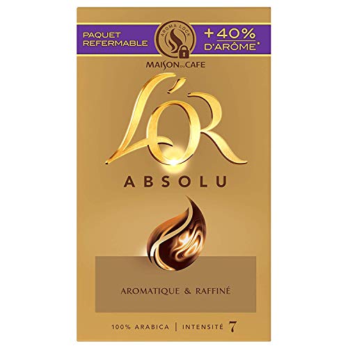 L'OR Gold 1 kg Absolute gemahlener Kaffee (4x250g Lot) von L'OR