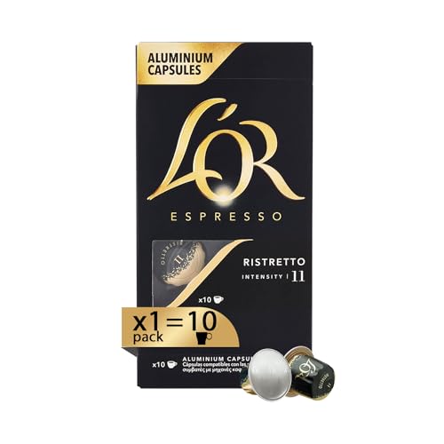 L'OR Kaffee entkoffeiniert Rristretto Box 10 Kapseln von L'OR