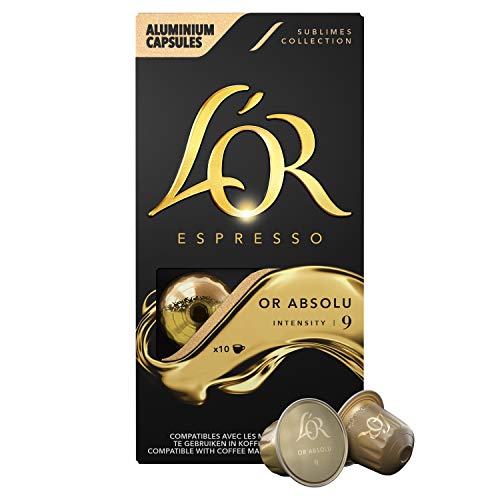 L'OR Espresso Kaffee oder Absolu Intensität 9 10 Kapseln von L'Or Espresso