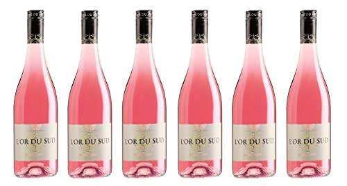 6x 0,75l - 2022er - L'Or du Sud - Syrah Rosé - Pays d'Oc I.G.P. - Frankreich - Rosé-Wein trocken von L'Or du Sud