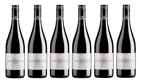 6x 0,75l - 2023er - L'Or du Sud - Cabernet Sauvignon - Pays d'Oc I.G.P. - Frankreich - Rotwein trocken von L'Or du Sud