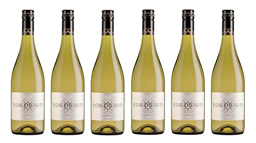 6x 0,75l - 2023er - L'Or du Sud - Chardonnay - Pays d'Oc I.G.P. - Frankreich - Weißwein trocken von L'Or du Sud