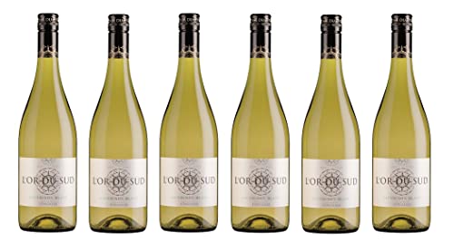 6x 0,75l - 2023er - L'Or du Sud - Sauvignon Blanc - Pays d'Oc I.G.P. - Frankreich - Weißwein trocken von L'Or du Sud