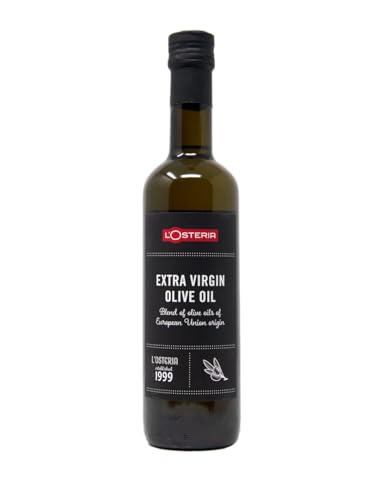 ORIGINAL L'Osteria- kaltgepresstes Olivenöl. Original Ölflasche wie aus unserem Restaurant. Olio extra vergine di oliva (500 ml) von L'Osteria