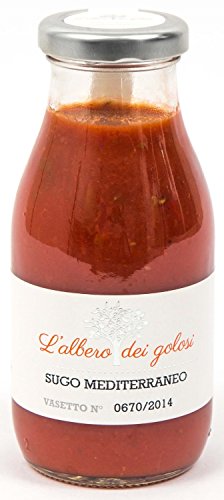 Tomatensauce Mediterraner Art 250 ml . - L'albero dei golosi von L`albero dei golosi