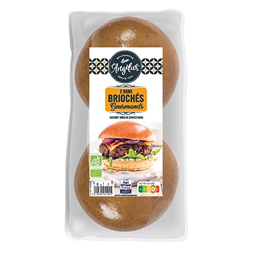 L'Angelus Burger Buns, Gourmet Brioche, 2x75g von L'Angelus