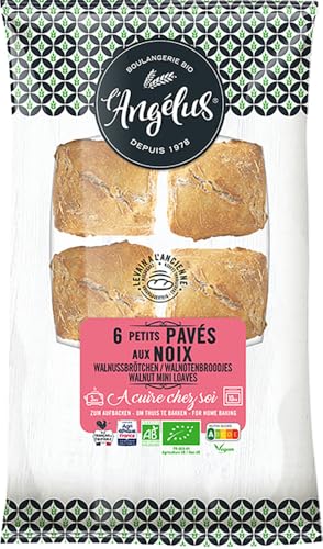 L angelus Bio Walnussbrötchen zum Aufbacken (2 x 360 gr) von L angelus