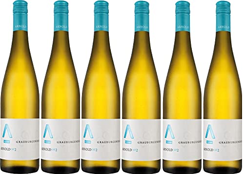 Arnold Wein Grauburgunder Weißwein QbA Nr. 13 (6 Flaschen á 0,75 Liter) von L.&C. ARNOLDSYSTEM