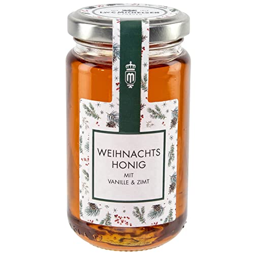 Honig mit Zimt und Vanille: Süß, würzig und aromatisch. Perfekt zum Süßen von Getränken, Verfeinern von Desserts und als besonderer Genuss. von L.W.C. Michelsen