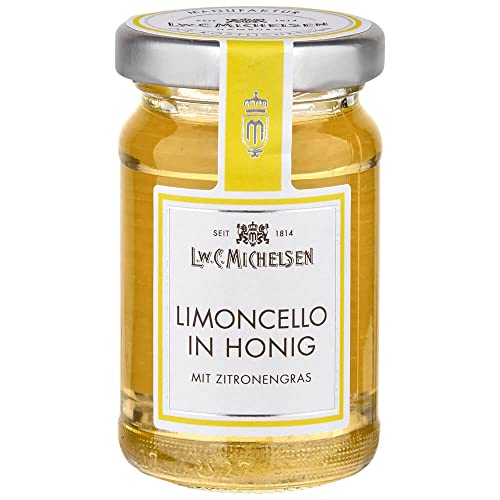 L.W.C. Michelsen - Limoncello in Honig (125g) | fruchtig & intensiv | natürlich, ohne Zusätze | hochwertiger Klee- und Wiesenhonig | Pure Natürlichkeit in einem Glas von L.W.C. Michelsen
