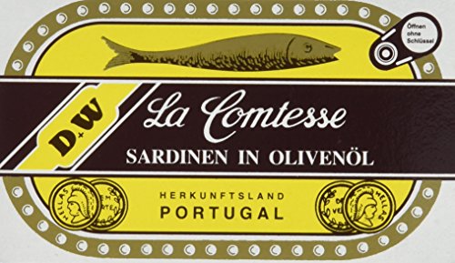 La Comtessa Sardinen in Olivenöl, 10er Pack (10 x 125 g) von LA COMTESSE