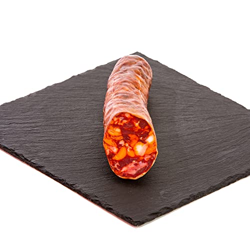 La Finojosa - Chorizo Iberico (Paprikawurst) aus Eichelmast - 300/400 g - Mindestens 90 Tage Reifezeit - Iberico Wurstware - Angenehmes und Intensives Aroma - Dehesa de Los Pedroches von LA FINOJOSA "MANJARES DE PURA RAZA"