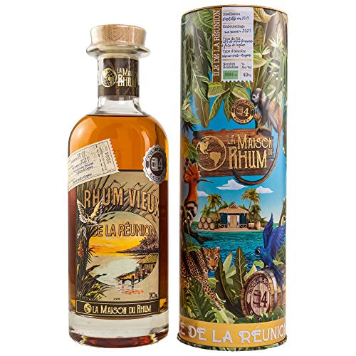 La Maison du Rhum Îl de La Réunion Batch No. 4 2011/2021 49% Vol. 0,7l in Tinbox von LA MAISON DU RHUM