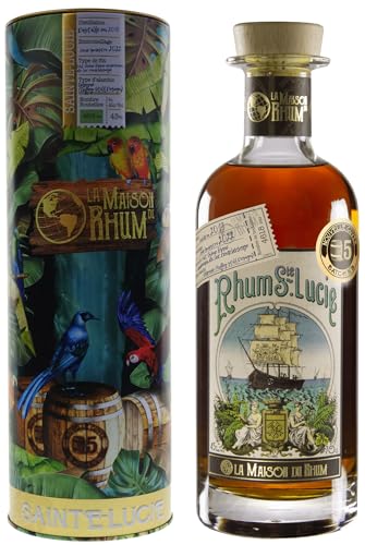 La Maison du Rhum SAINTE LUCIE 2013/2022 Batch N° 5 43% Vol. 0,7l in Tinbox von LA MAISON DU RHUM