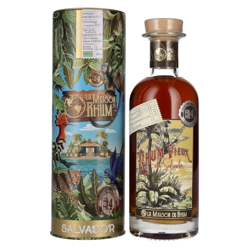 La Maison du Rhum Salvador Batch No. 4 2011/2021 40% Vol. 0,7l in Tinbox von LA MAISON DU RHUM