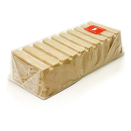 Schokoladen Gianduja Nougat, weiß, La Molina, 1 kg von LA Molina s.r.l.