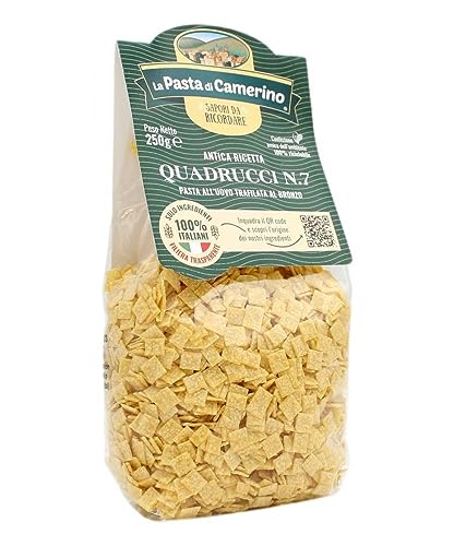 CAMERINO QUADRUCCI PASTA N. 7 MIT EI 250 GR von LA PASTA DI CAMERINO