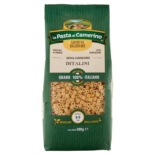 PASTA DI CAMERINO DITALINI AUS GRIESS 500 GR von LA PASTA DI CAMERINO