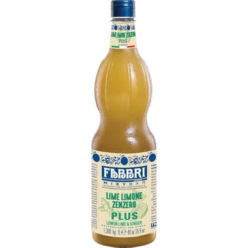 FABBRI MIXY BAR SCIROPPO LIME LIMONE ZENZERO PLUS 1,3 KG 1 LT von LA REGGIA