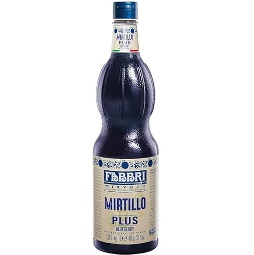 FABBRI MIXY BAR SCIROPPO MIRTILLO PLUS BLUEBERRY 1,3 KG 1 LT von LA REGGIA