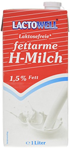 Lactowell fettarme Milch 1.5%, 12er Pack (12 x 1 l) von LACTOWELL