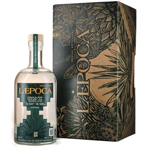 LÆPOCA | Mezcal, der attraktive Bruder eines exklusiven Tequilas | Handgefertigt | Ensamble & Joven & Artesanal | 500ml & 40% vol. von LÆPOCA