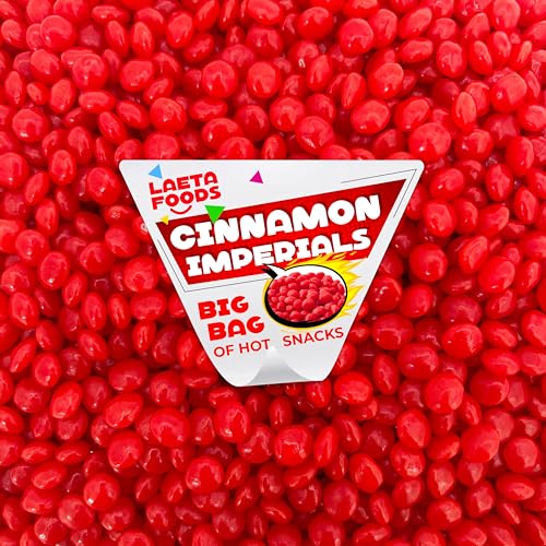 Christmas Cinnamon Imperials Red Hots Hard Classic Candy (1,4 kg Beutel) von LAETAFOOD